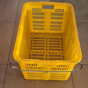 Nestable and Stackable Plastic Turnover Baskets 5 Nestable and Stackable Plastic Turnover Baskets 5